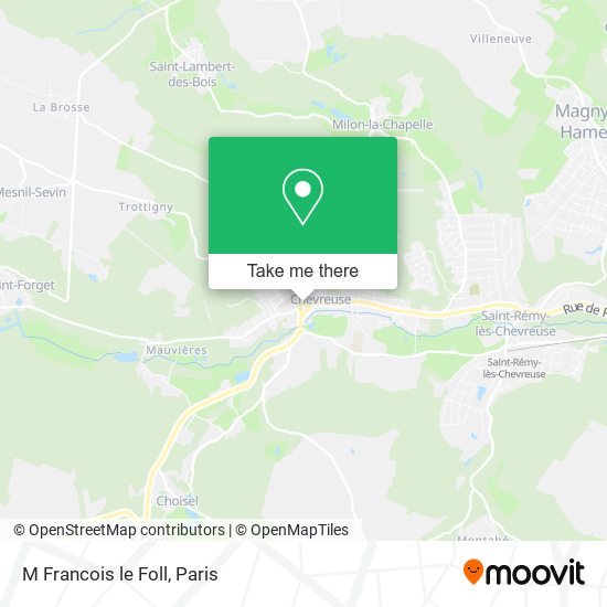 Mapa M Francois le Foll