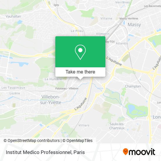 Institut Medico Professionnel map