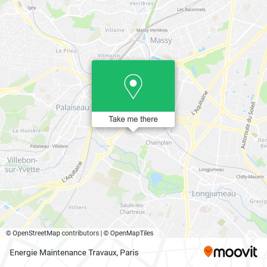 Energie Maintenance Travaux map