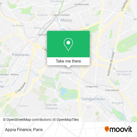 Appia Finance map