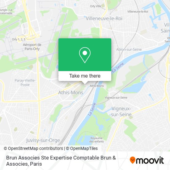 Brun Associes Ste Expertise Comptable Brun & Associes map