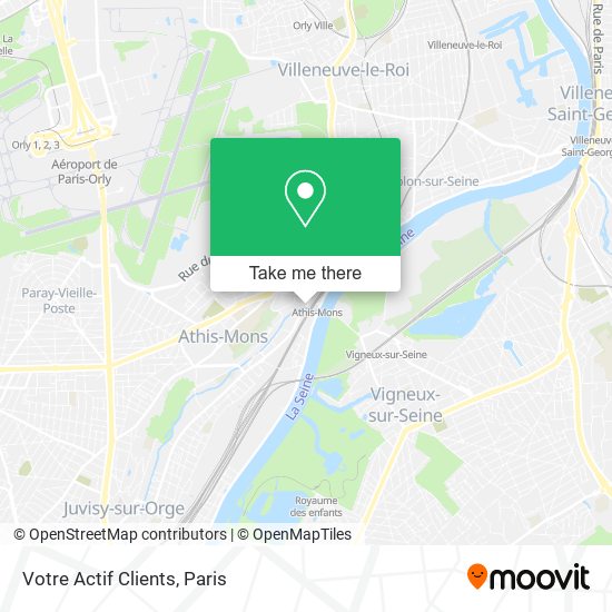 Votre Actif Clients map