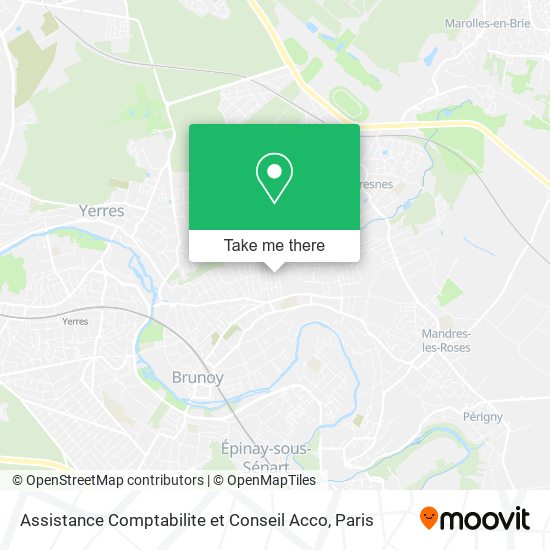 Mapa Assistance Comptabilite et Conseil Acco