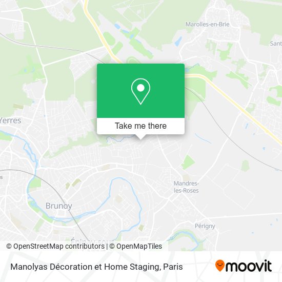 Mapa Manolyas Décoration et Home Staging