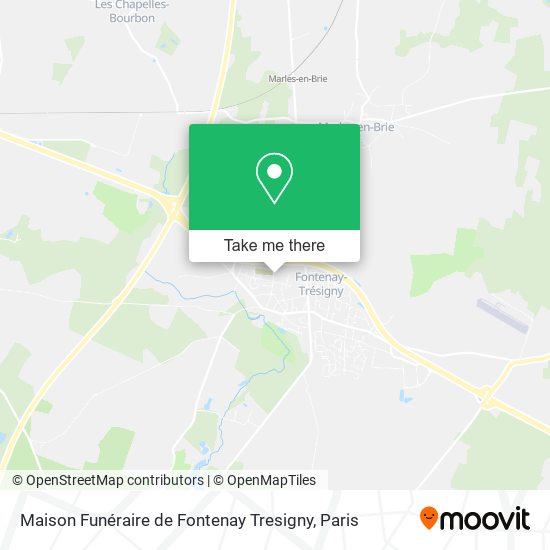Maison Funéraire de Fontenay Tresigny map