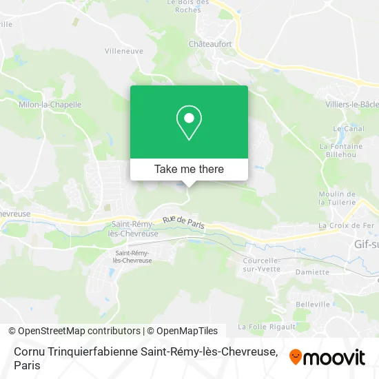 Cornu Trinquierfabienne Saint-Rémy-lès-Chevreuse map