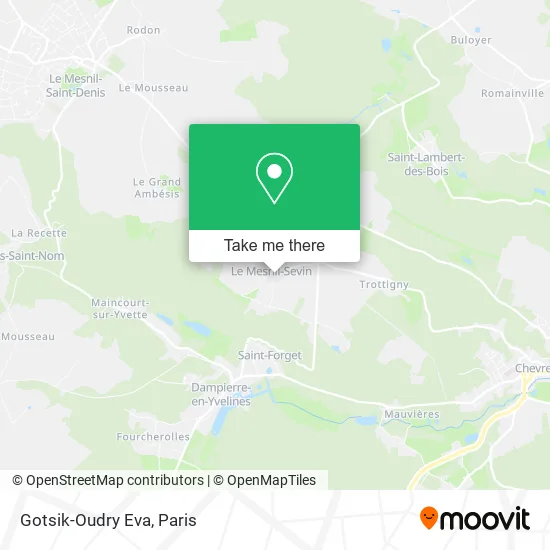 Gotsik-Oudry Eva map