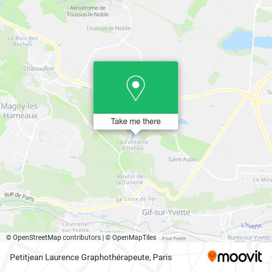 Petitjean Laurence Graphothérapeute map