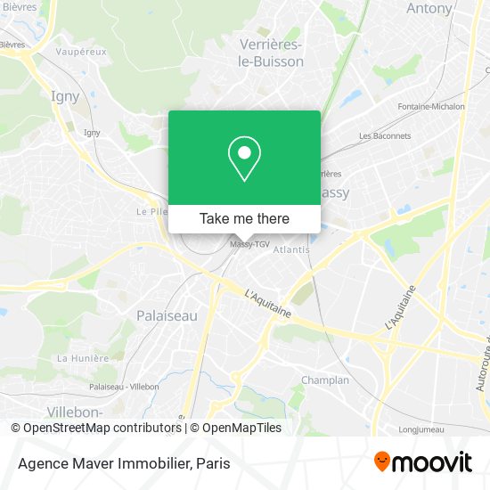 Agence Maver Immobilier map