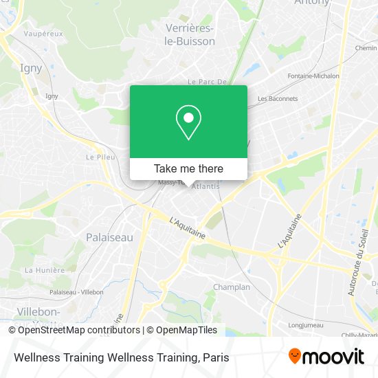 Wellness Training Wellness Training map