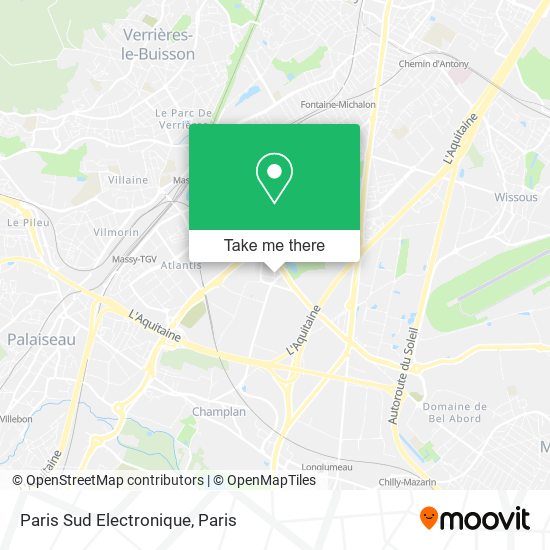 Paris Sud Electronique map