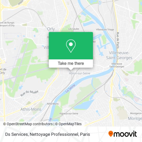 Ds Services, Nettoyage Professionnel map