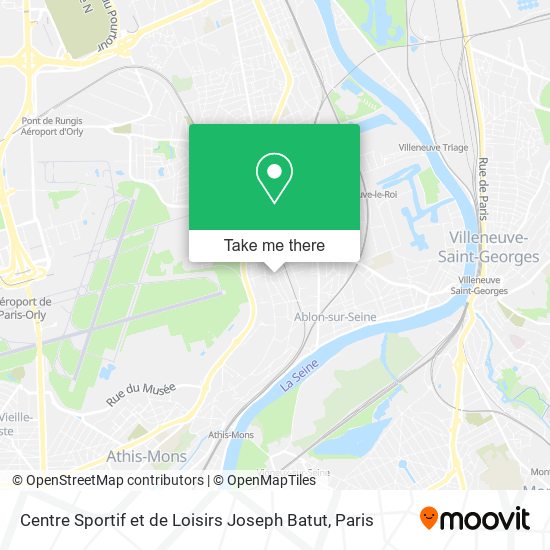 Centre Sportif et de Loisirs Joseph Batut map