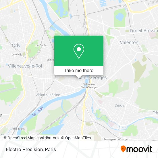 Electro Précision map