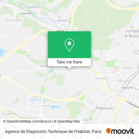 Agence de Diagnostic Technique de l'Habitat map