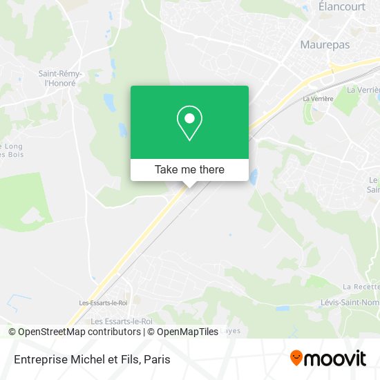 Entreprise Michel et Fils map