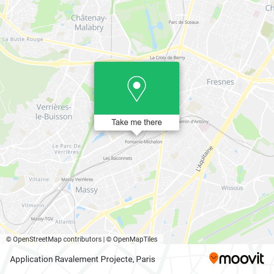 Mapa Application Ravalement Projecte
