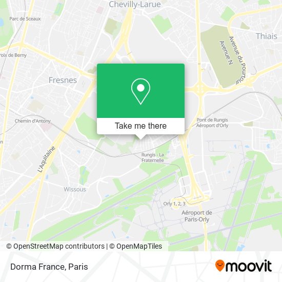 Dorma France map