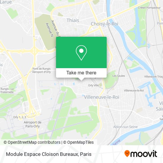 Module Espace Cloison Bureaux map