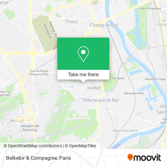 Belkebir & Compagnie map