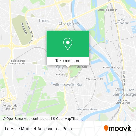 Mapa La Halle Mode et Accessoires