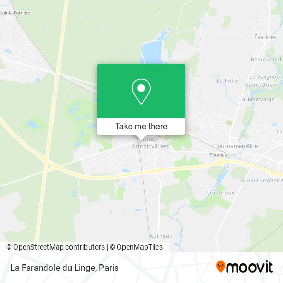 La Farandole du Linge map