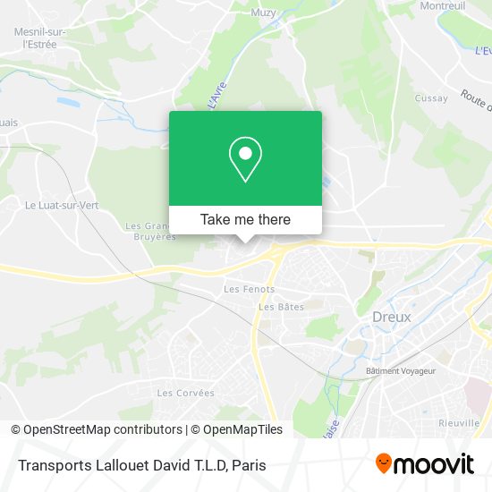 Transports Lallouet David T.L.D map