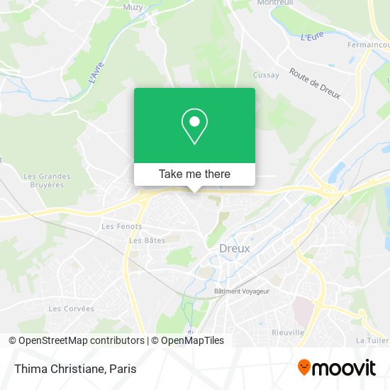 Thima Christiane map