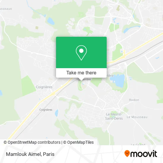 Mapa Mamlouk Aimel