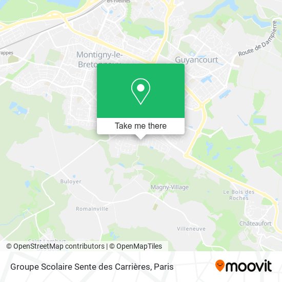 Groupe Scolaire Sente des Carrières map