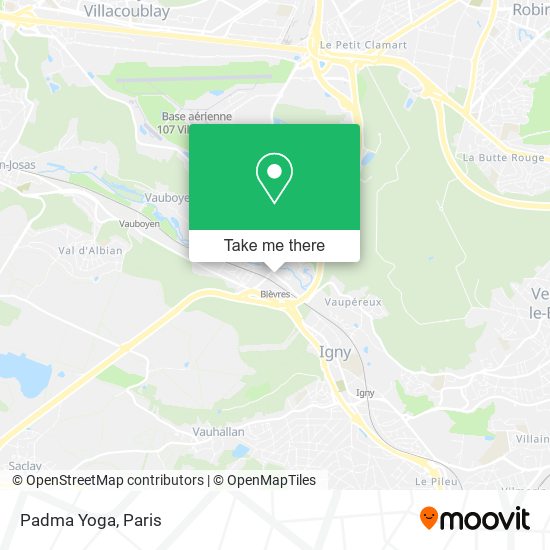 Padma Yoga map