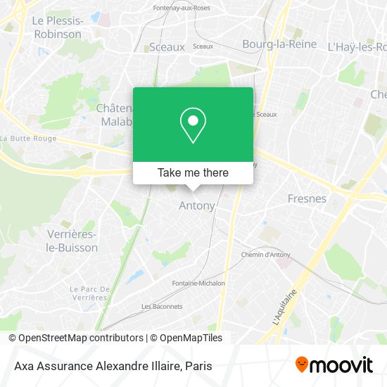 Axa Assurance Alexandre Illaire map