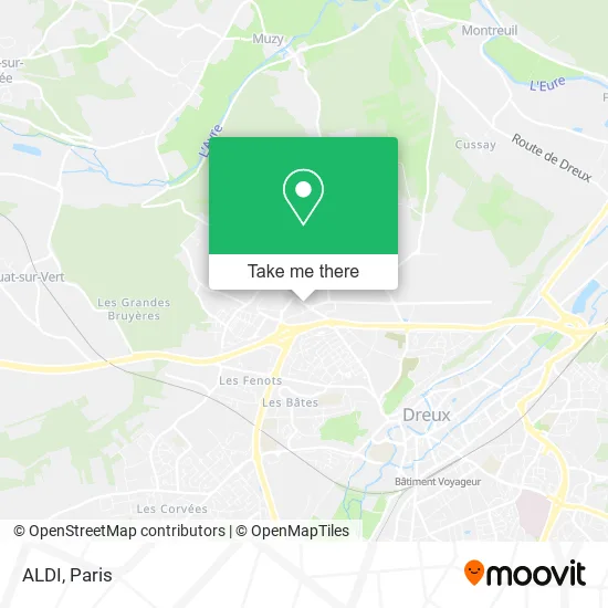 ALDI map