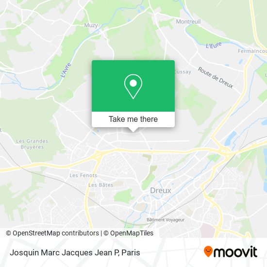 Mapa Josquin Marc Jacques Jean P