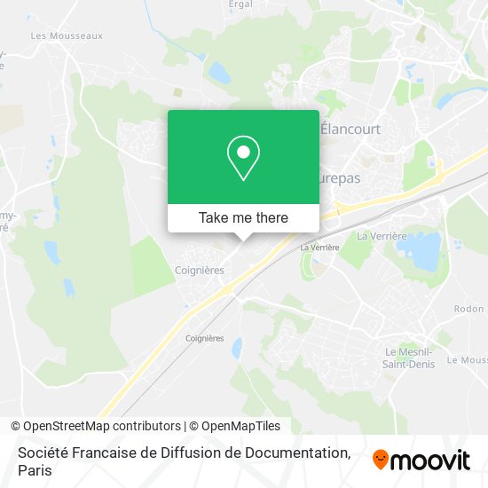 Société Francaise de Diffusion de Documentation map