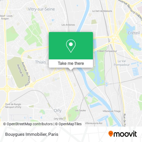 Mapa Bouygues Immobilier