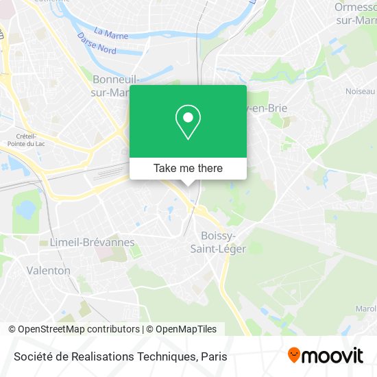 Société de Realisations Techniques map