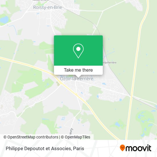 Philippe Depoutot et Associes map