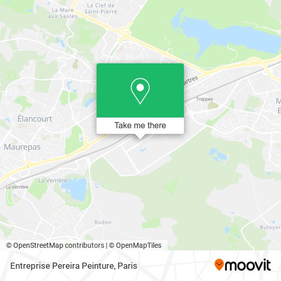 Entreprise Pereira Peinture map