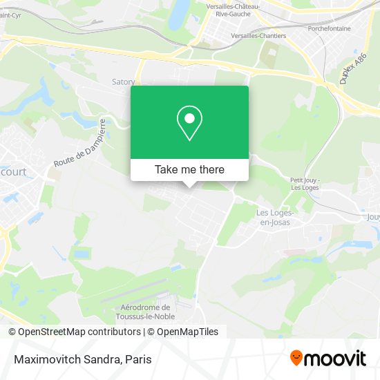 Maximovitch Sandra map