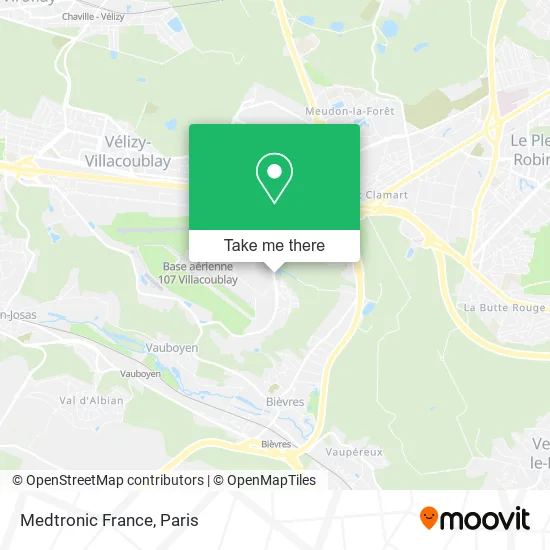Medtronic France map