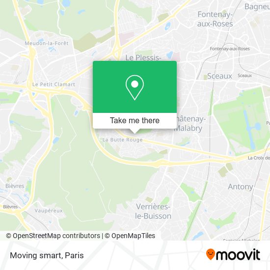 Mapa Moving smart