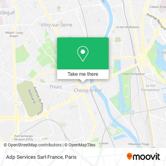 Adp Services Sarl-France map