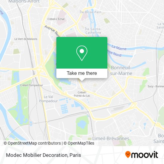 Mapa Modec Mobilier Decoration