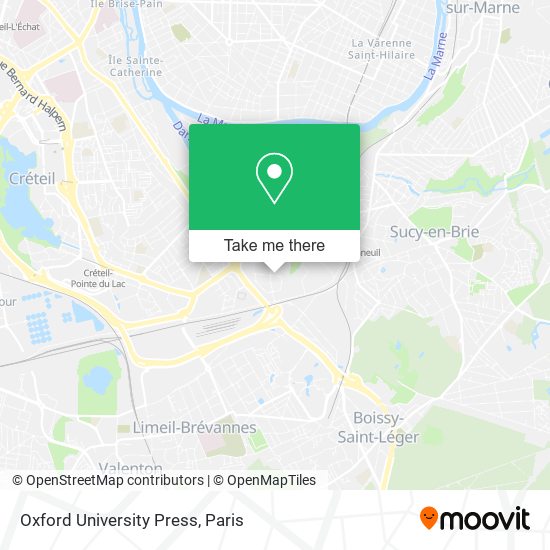 Mapa Oxford University Press