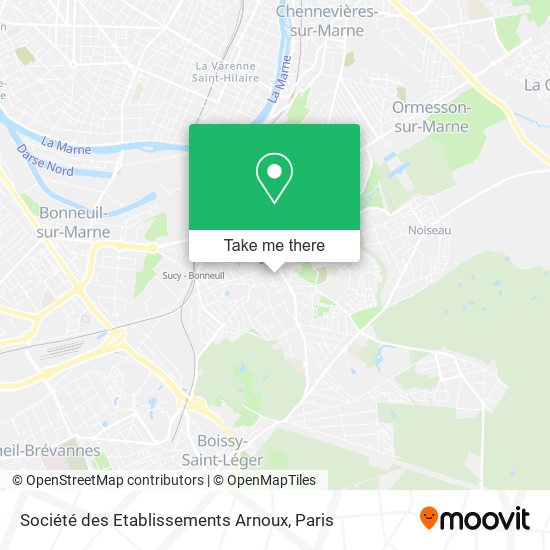 Société des Etablissements Arnoux map