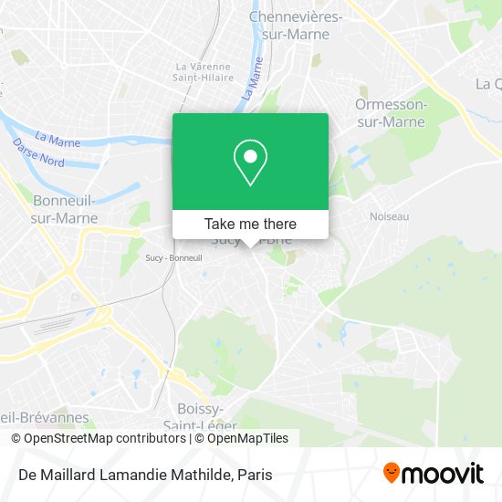 De Maillard Lamandie Mathilde map