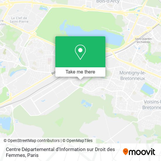 Centre Départemental d'Information sur Droit des Femmes map