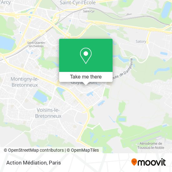 Action Médiation map