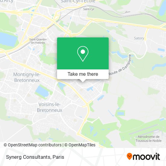 Synerg Consultants map